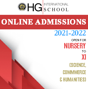 NURSERY TO XI ONLINE ADMISSION 2021-22